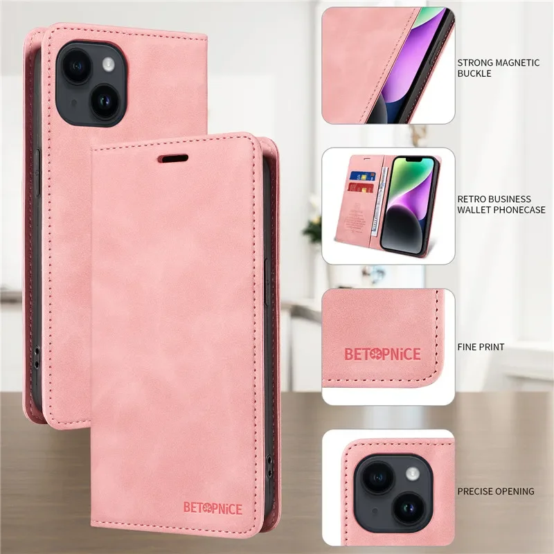 Anti-thef Phone Case For Huawei Honor 200 Pro 90 Smart 70 50 Honor90 Honor200 Lite Wallet Flip Card Holder Coque Leather Cover