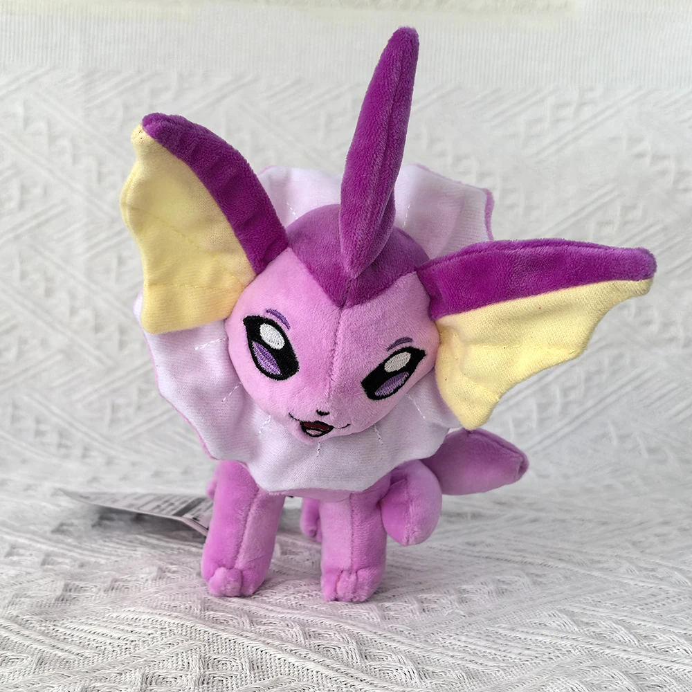 TAKARA TOMY Pokemon LEGENDS Z-A Shiny Vaporeon 5,7 "juguete suave de peluche, interruptor de juego de dibujos animados Animal relleno Nintendo Teddy Doll
