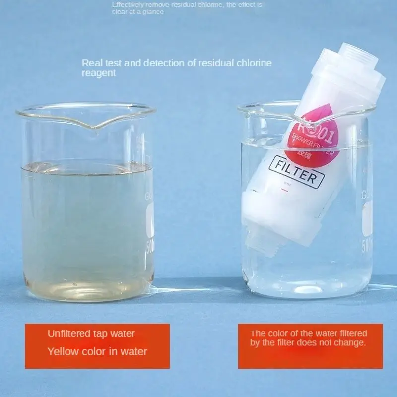 H201 filtro doccia bagno doccia vitamina C, limone lavanda, filtro doccia profumato, addolcitore d'acqua per la rimozione del cloro, accessori per il bagno