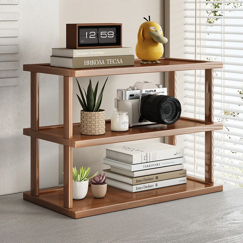 Desktop Office Multi-layer Water Cup  Learning Desk Shelf Storage Kitchen Countertop Shelf Small Bookshelf