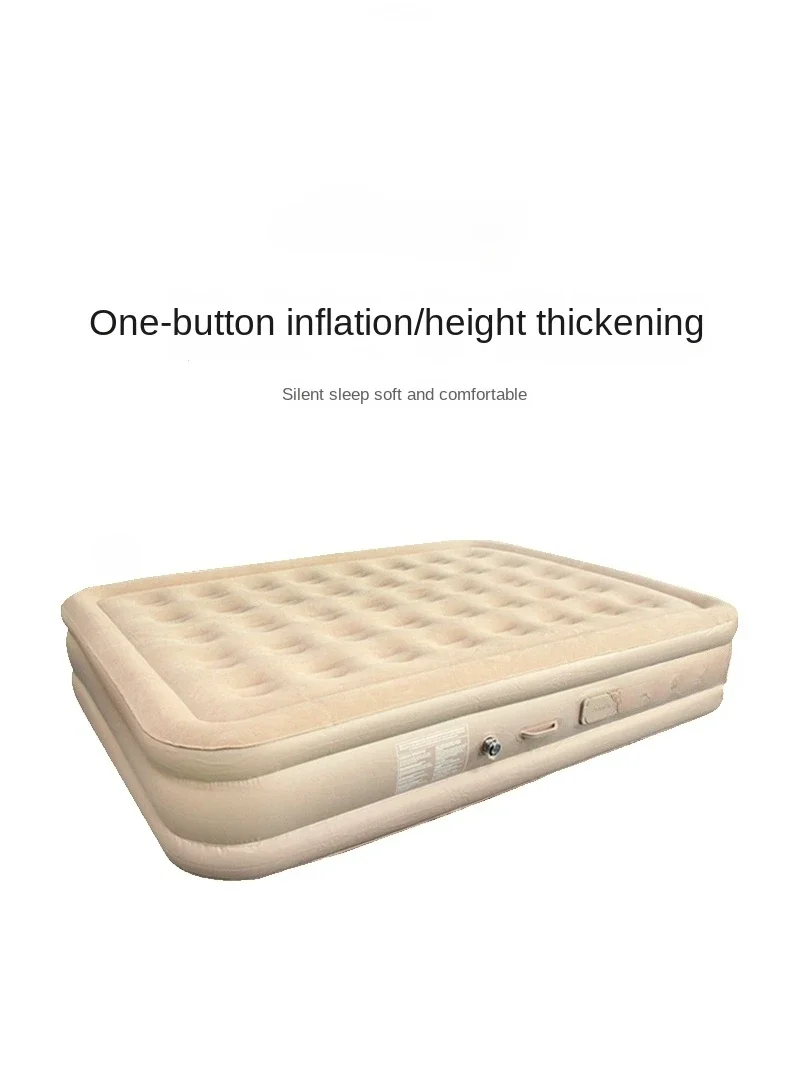 

double automatic inflatable mattress outdoor tent thickened camping floor bunk camping portable household air bed