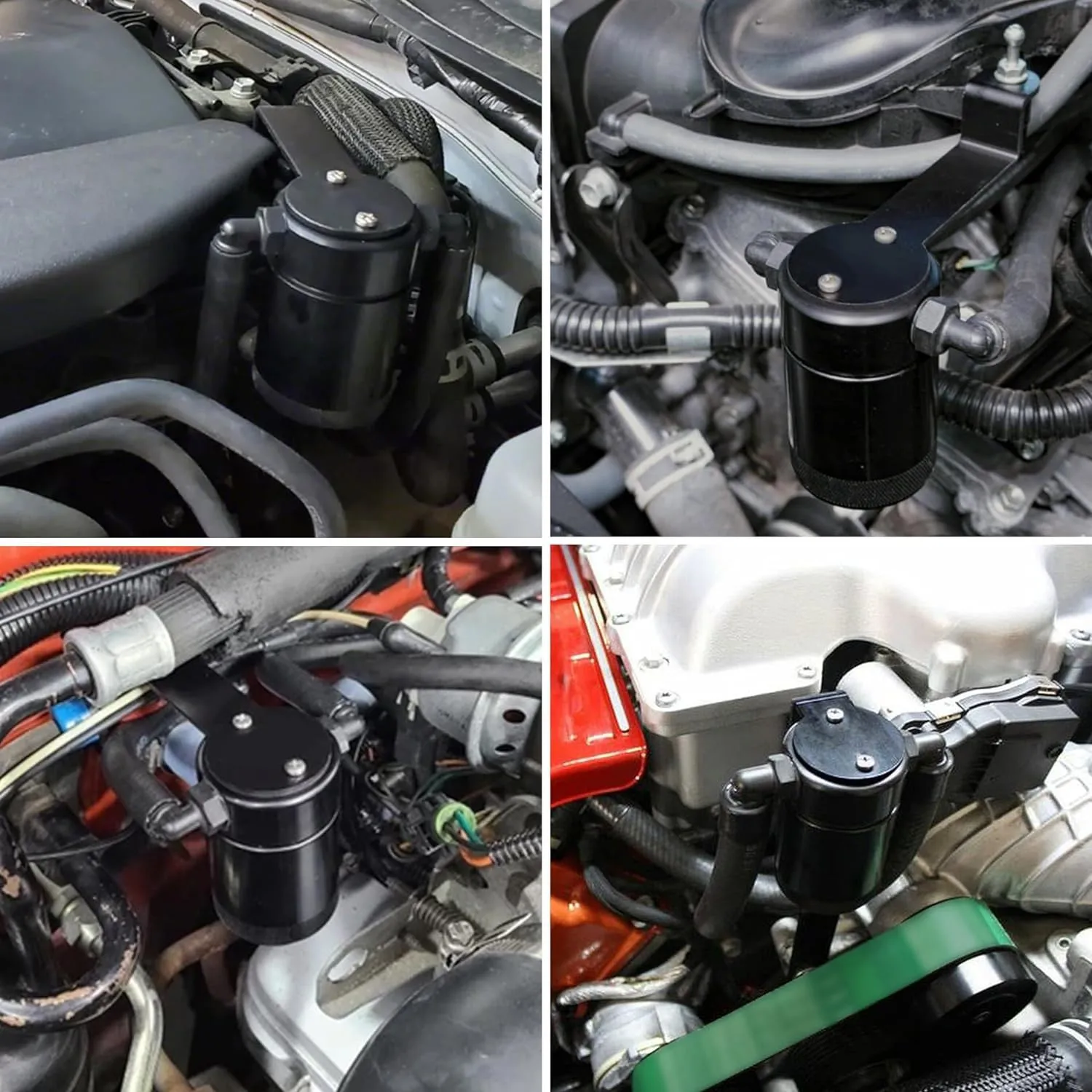 Ölfang kann Luft-Ölabscheider-Set für 2014–2018 Chevrolet Silverado 1500/GMC Sierra 1500 2015–2020 Chevy Tahoe/Suburban/GMC