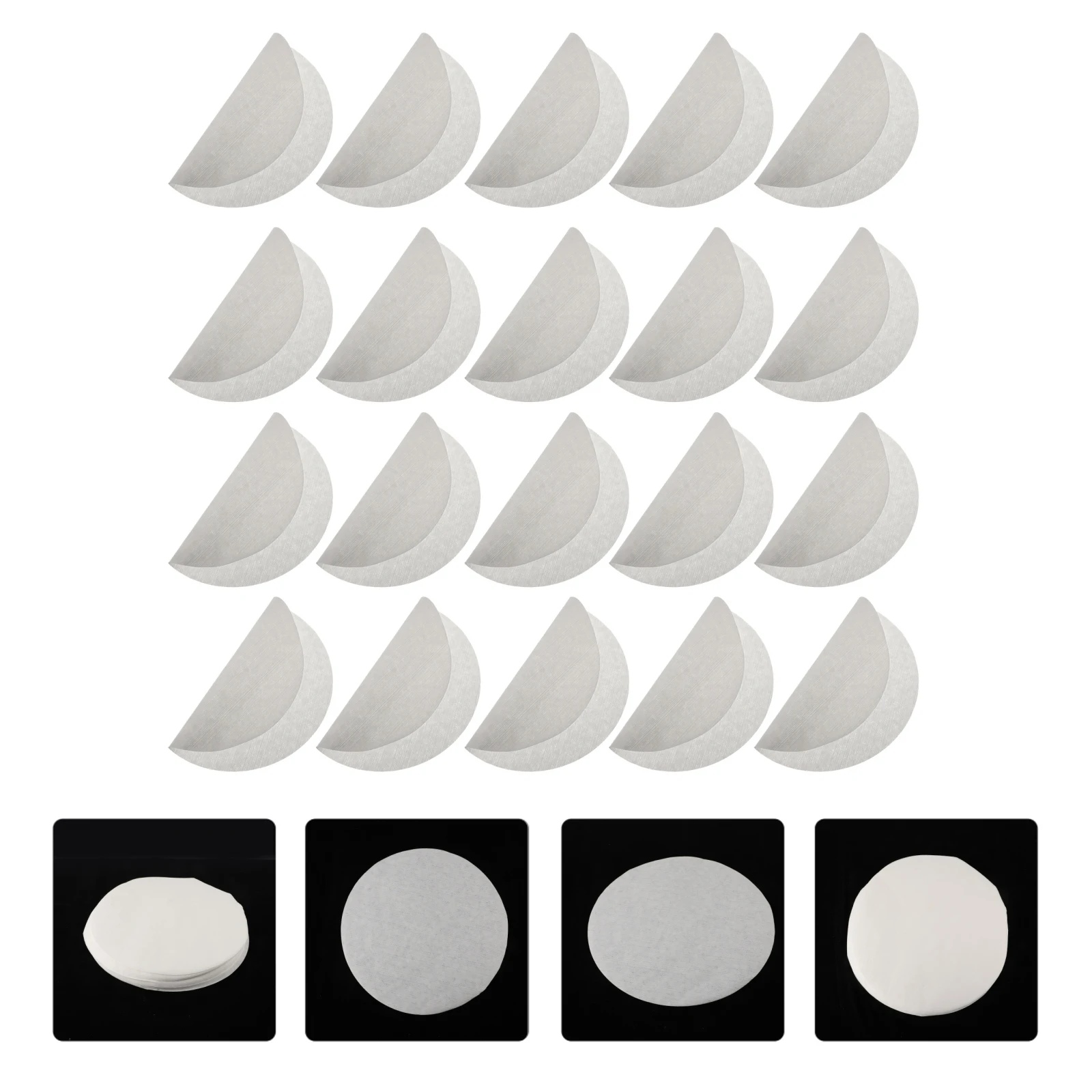 

100 Pcs Bird Cage Paper Liners Papers Bottom Pads for Parrot Supplies Mat Cushion Bedding