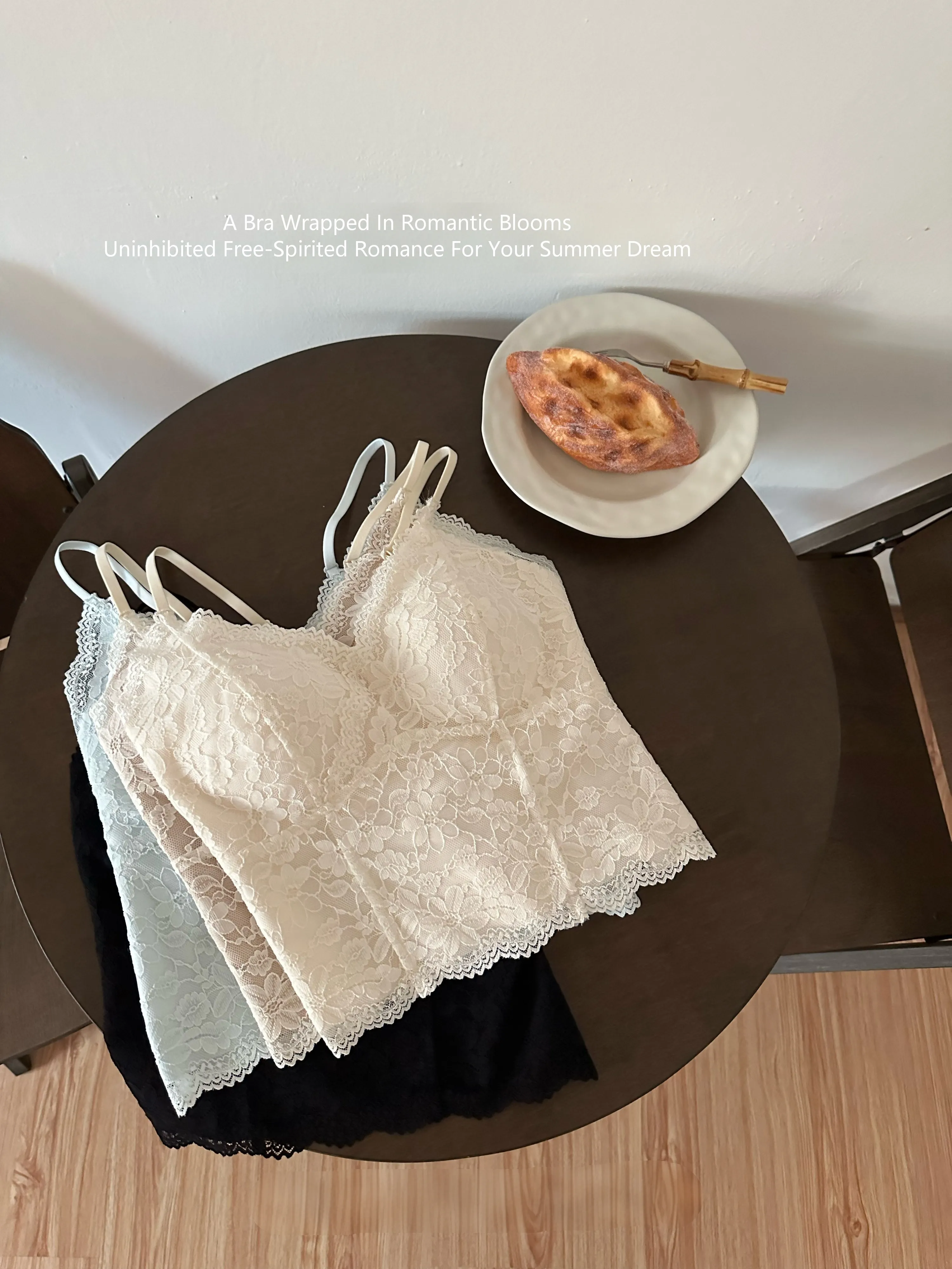 Nahtloses, mit Spitze gepolstertes Cami-Top, kabellose Spaghettiträger, ärmellos, zum Schichten, für den täglichen Gebrauch als Loungewear – Detail 1