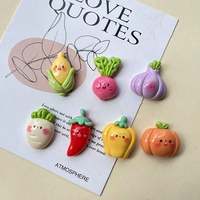 7pcs Fun Cartoon Vegetable Refrigerator Magnets Personalized Refrigerator Decoration Magnets Home Decoration For Kitchen