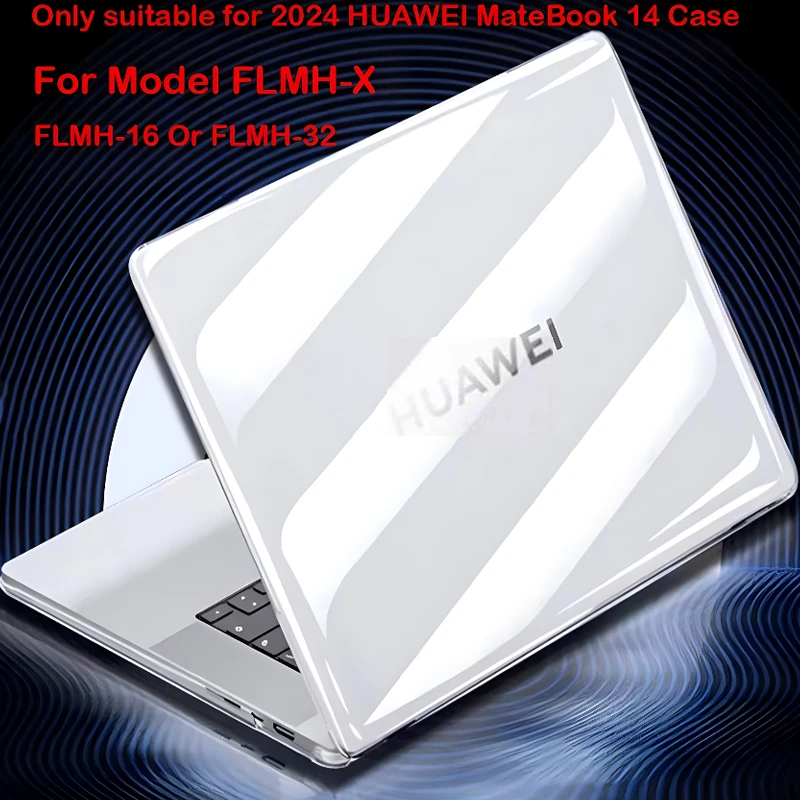 

For 2024 Published New HUAWEI MateBook 14 Inch Laptop Case for Matebook 14 2024 FLMH-X FLMH-16/32 Anti-fall Anti-scratch Cover