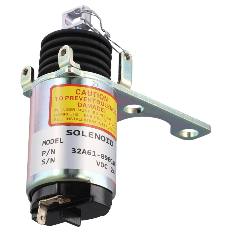 32A61-09010 32A61-09020 32A6109020 24V Solenoid Valve For Mitsubishi 4DQ SE SQ SS Series Engine