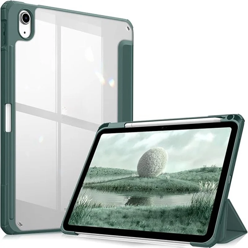Für iPad 10. und 11. Generation A16 Hülle Niedliche Cartoon Magnetische Stoßfeste Standhülle mit Riemen und Stifthalter – Detail 11