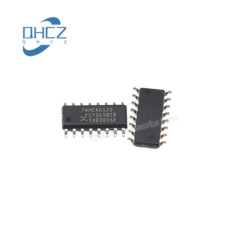 20PCS 74HC4052D SOP-16 Dual 4-to-1 analog switch New Original Integrated circuit IC chip In Stock