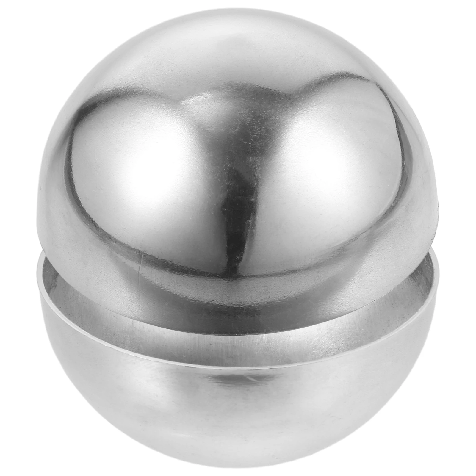 

2Pcs Stainless Steel Hemisphere Ball 304*63*1.0mm+304*76*1.0mm Mirror Surface Hollow Decorative Balls for Garden Stairs