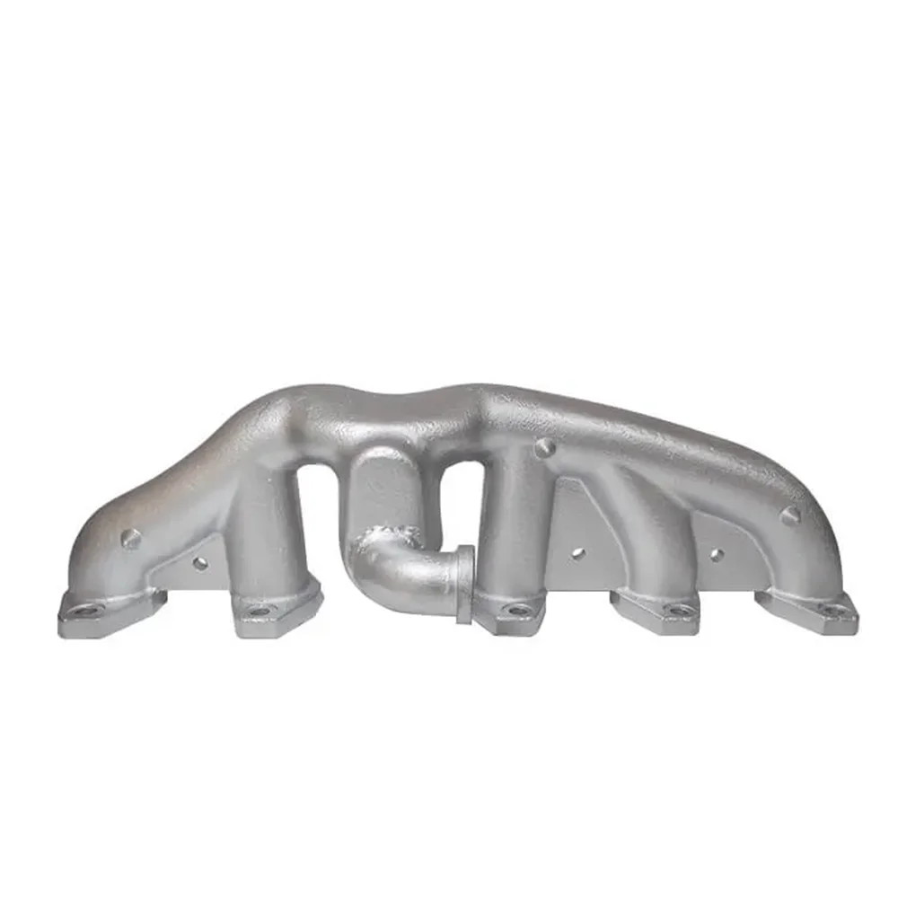 Customized Precision Casting Engine Exhaust Manifold CNC Machined Auto Diesel Engine Exhaust Header Casting Parts