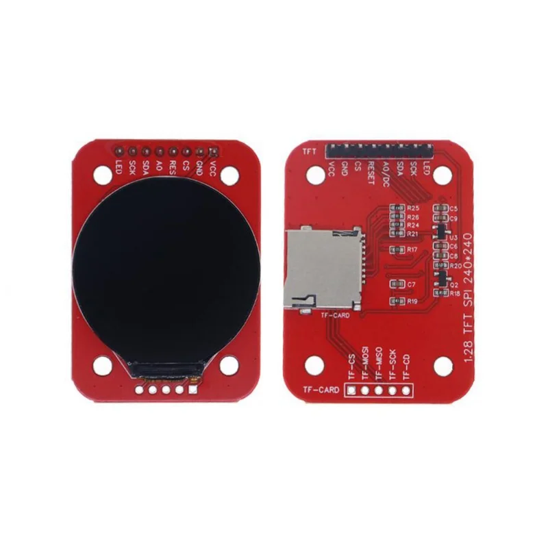 DC 3.3V 1.28 inch TFT LCD Display Module Round RGB 240*240 GC9A01 Driver 4 Wire SPI Interface 240x240 Resolution adapter PCB