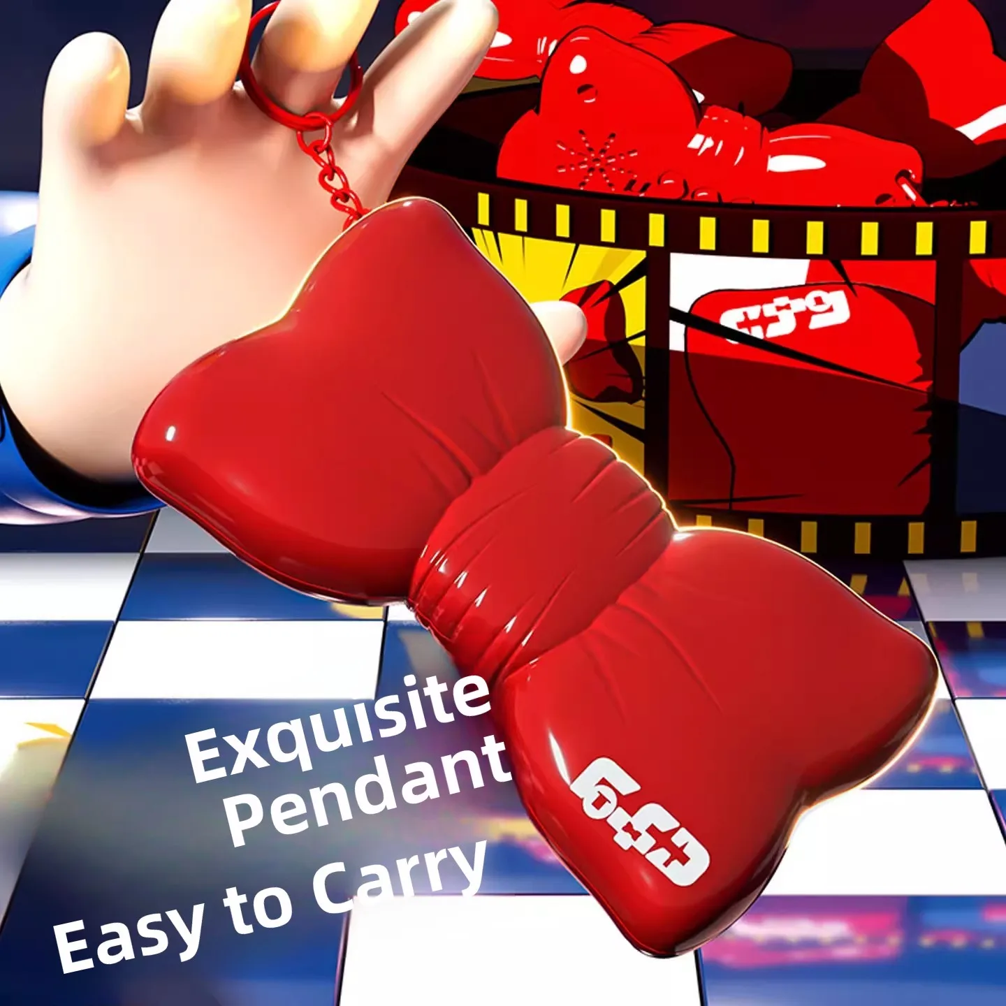 لعبة تغيير الصوت على شكل ربطة عنق من أنمي المحقق كونان، لعبة تفاعلية ممتعة لتغيير الصوت، قلادة مزحة للأعمار من 3 إلى 4 عامًا