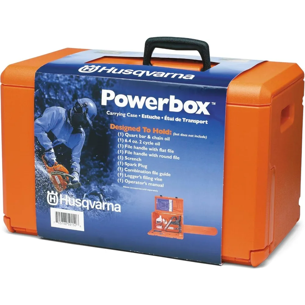 

Husqvarna Powerbox Chainsaw Carrying Case Compatible with 455 Rancher, 460, 372XP and 575XP, Chainsaw Case Accessories 100000107