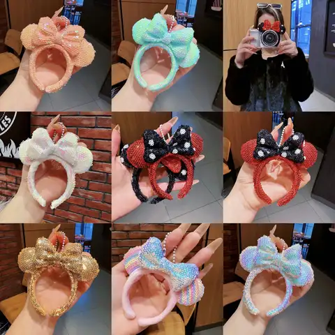 1pc Cartoon Mouse Ear Holder for Backpack Bag Headband Holder Keychain for Hanging Mouse Ears Hands-Free Park Trip Essentials