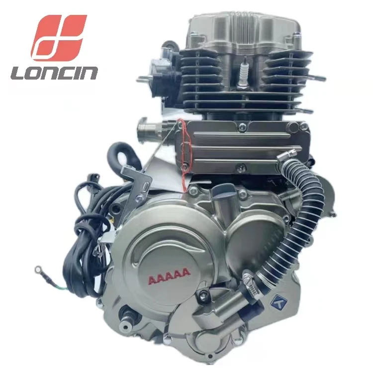 

Loncin Engine 200cc 250cc Motorcycle Engine Assembly 4-stroke Motorized Tricycle Cargo Engine for 200cc Motorcycle