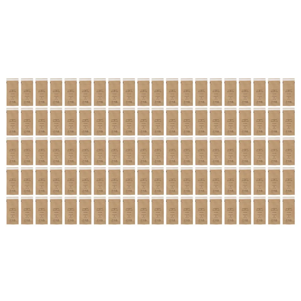 100PCS Kraft Paper Sterilization Pouches Disposable Sterilizable Self Sealing Pouch Sterilizer Bags Nail Art Tools