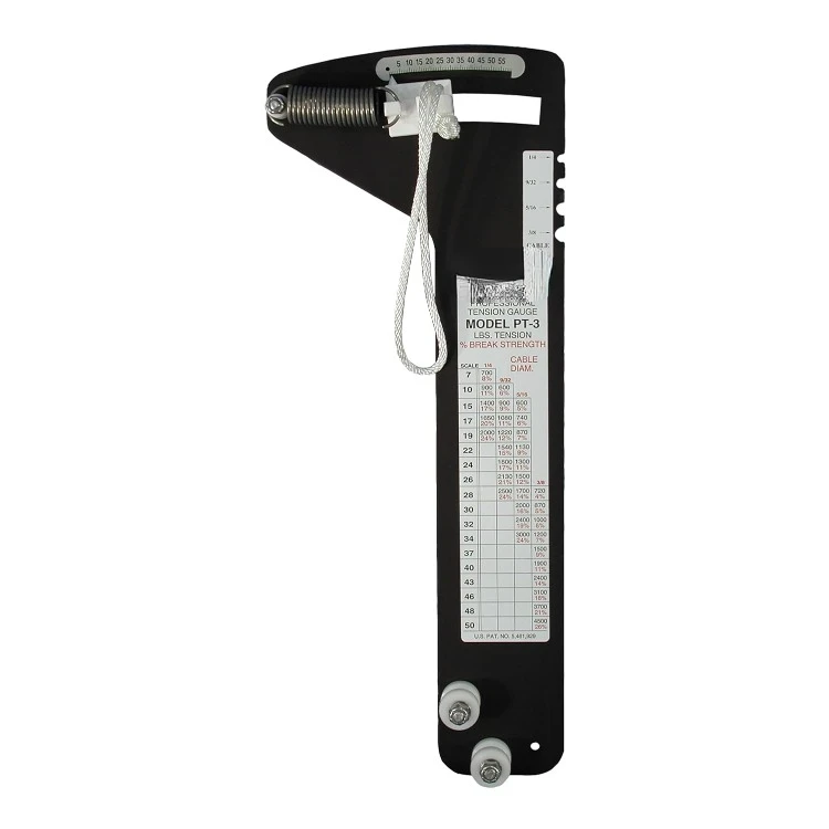 

Sailboat Rigging Tension Gauge , PT-3 Professional Hands-Free Force Gauge for Tensioning and Tuning of Shrouds, Cable Rigs