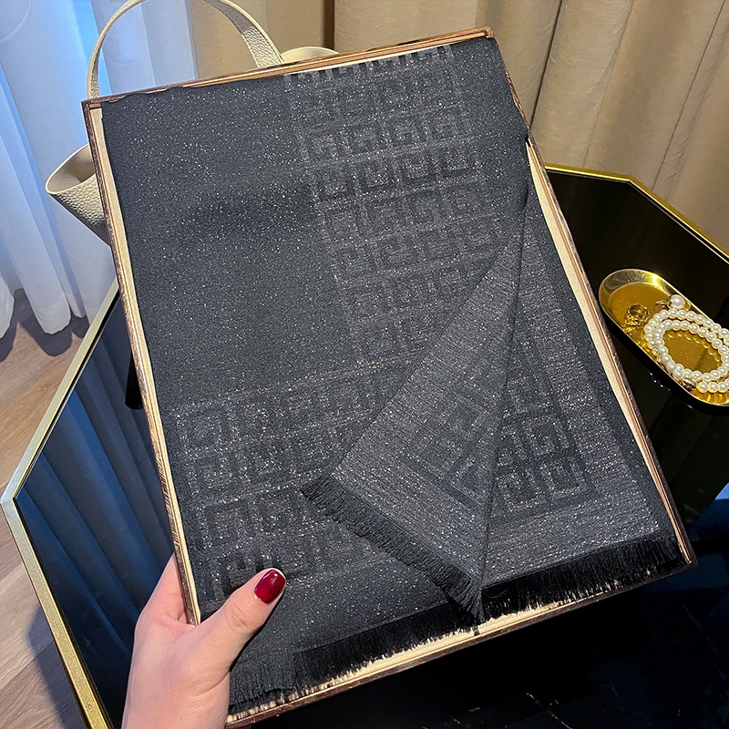 Latest Luxury Brand Bohemia Hijab Scarf Long Muslim Shawl Female Foulard Soft Turban Head Wraps For Women Headband Pashmina 2025