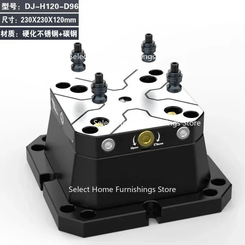 

Apply To D96 Height Increasing Seat Quick Change Board Four or Five Axis Fixture Self Centering Vise L Block Bridge Plate