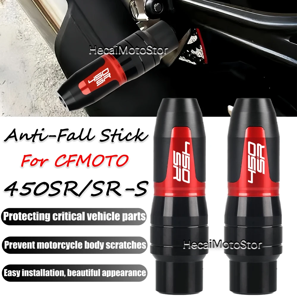 

For CFMOTO 450SR 450SR-S 450sr 450sr-s Motorcycle CNC Accessoires Falling protection Exhaust Slider Crash