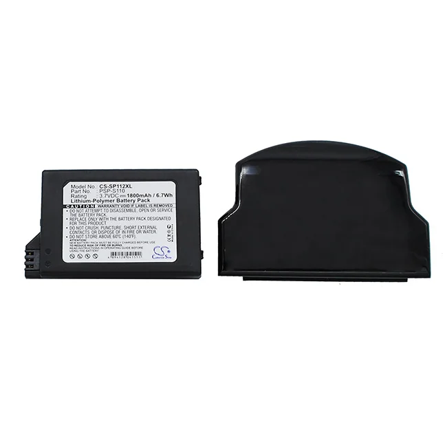 Batería de 1800mAh para consola de juegos Cameron Sino, PSP-S110 para Sony Lite, PSP 2th, PSP-2000, PSP-3000, PSP-3004, Silm, PSP-3001,PSP-3008