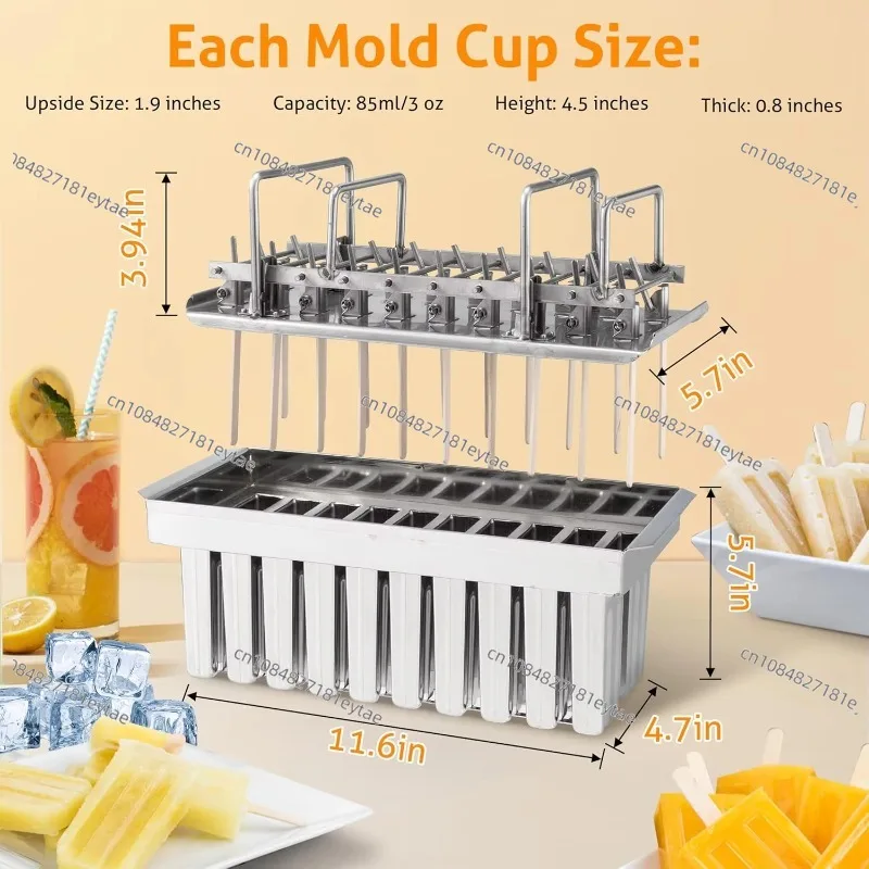 Commercial Stainless Steel  Popsicle Mold Ice Cream Machine Stick Holder Snack Maker