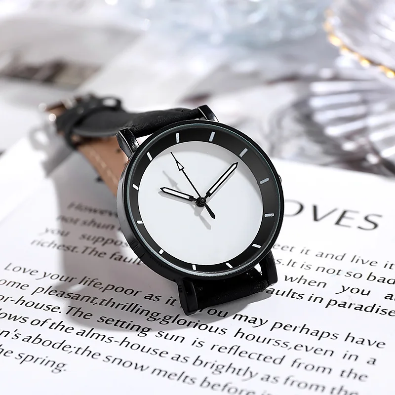 New 2022 Luminous Minimalist Women Watch Leather Ladies Quartz Wristwatch Casual Fashion Frosted Belt Dropshipping reloj mujer