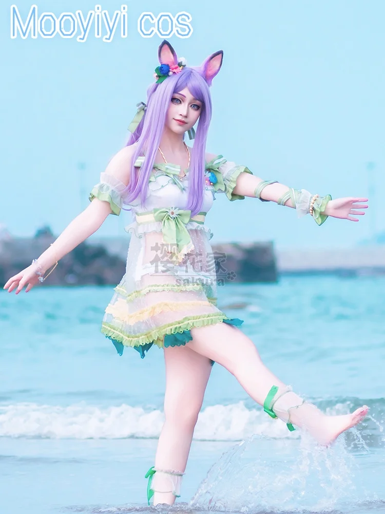 New Mejiro McQueen Cosplay costume Halloween Christmas Role Playing Party Comic Exhibition Game Anime swimsuit Clothing 2025 - Image 5