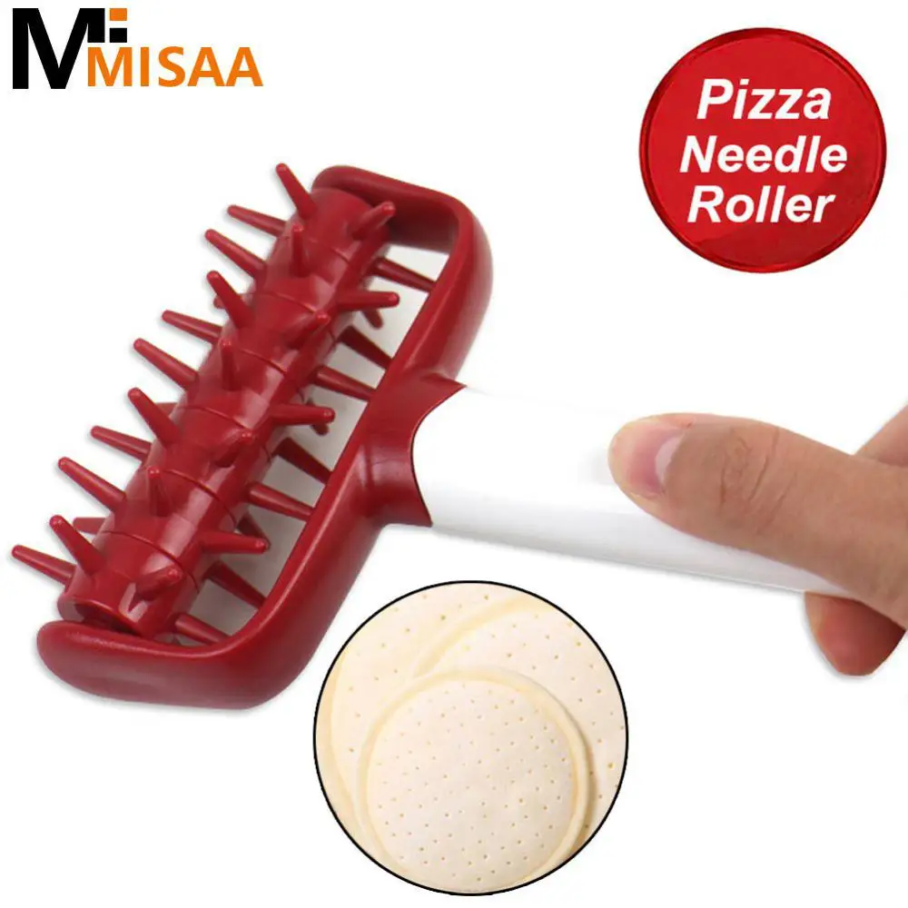 Pizza Puncher Baking Biscuit Patisserie Dough Crimper Tools For Pizza Cake Dough Biscuit Pastry Utensils Non-stick