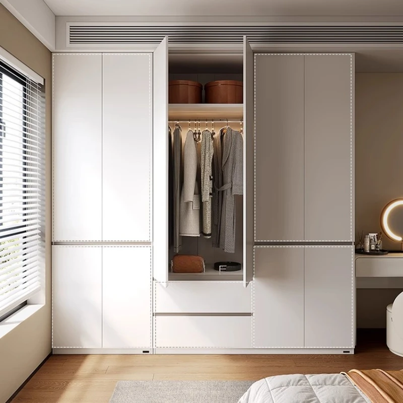 

Wardrobe Bedroom Household Sectional Wardrobe Hole Board Side Cabinet