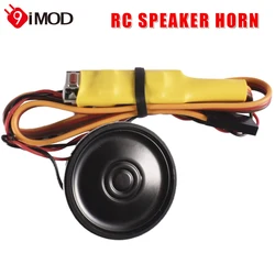 9IMOD RC Speaker Horn for 1/10 1/8 RC Crawler TRX4 TRX6 1/14 RC Truck SCANIA ACTROS