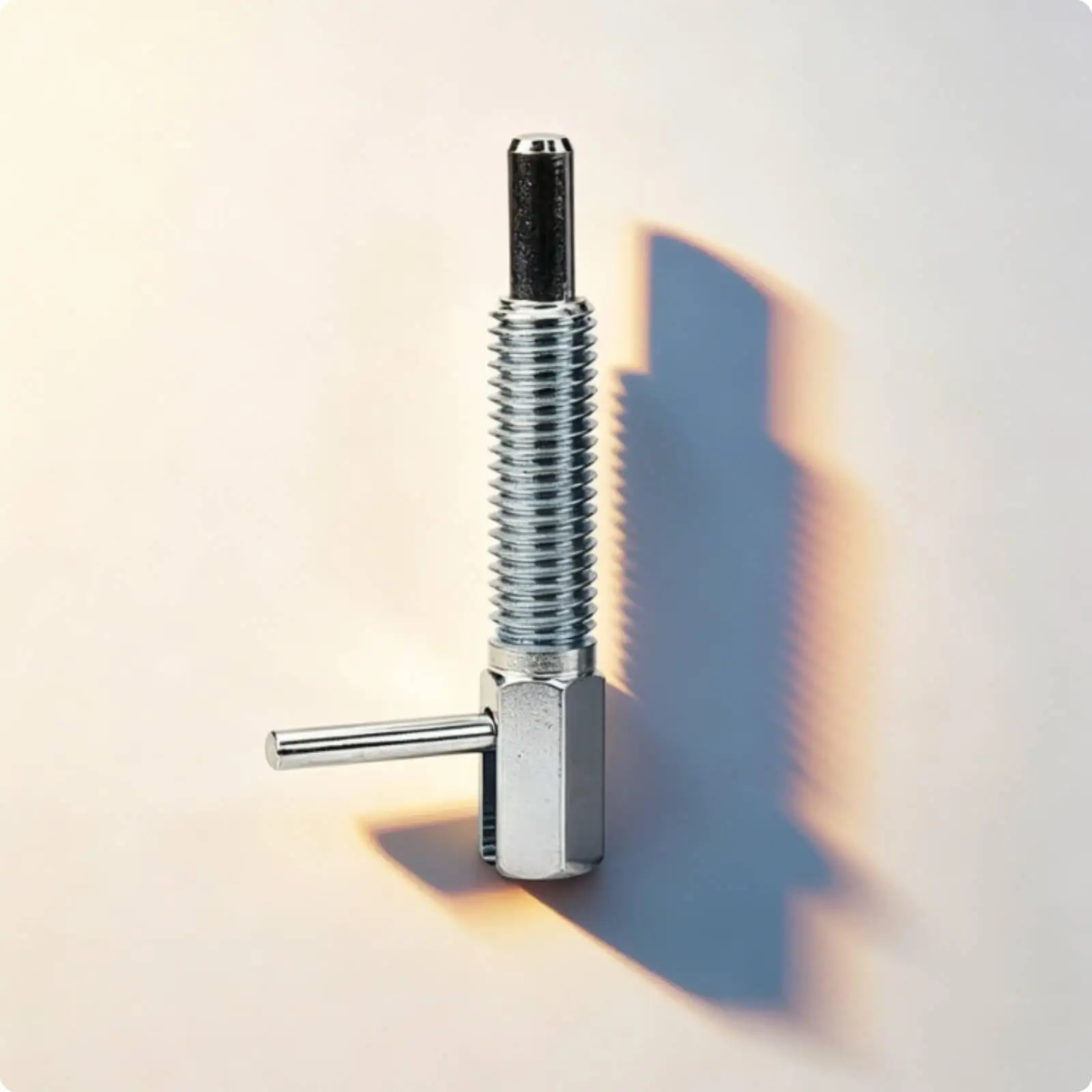 Stainless Steel Positioning Pin L Type Spring Plunger Industrial Hardware for Machinery and Medical Equipment