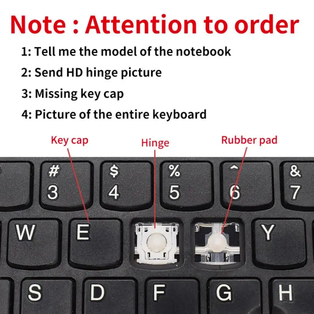 Replacement Keyboard for HP Pavilion Gaming 15-CX0000 CX0001LA 15