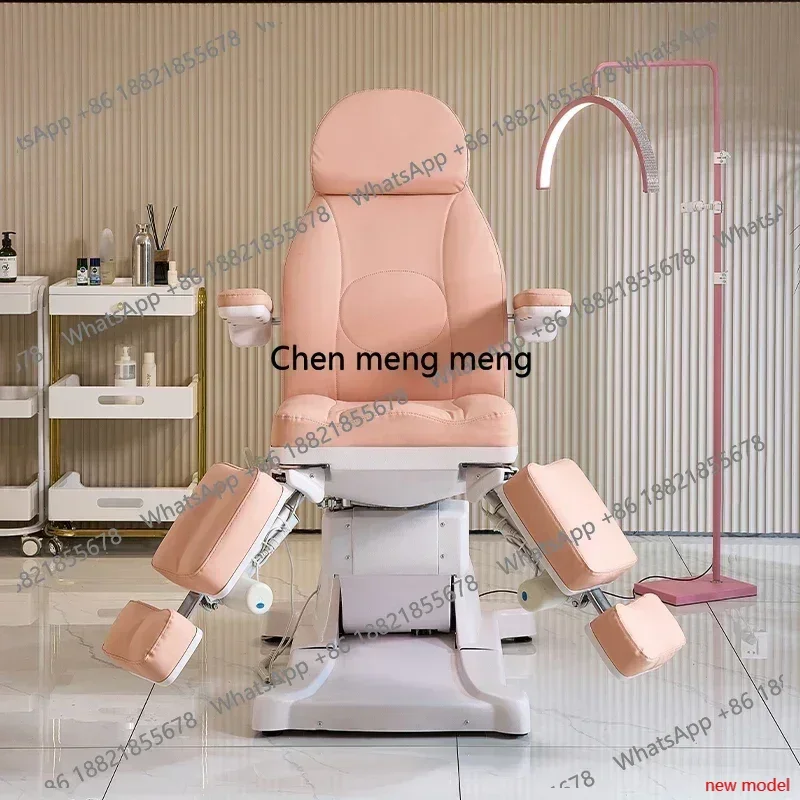 AB03Professional Pedicure Chair oot Therapy Tattoo oot Soaking Bed with Rotating Electric Lifting Beauty Bed