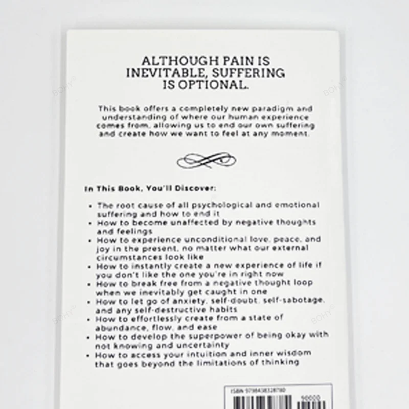 Don't Believe All You Think by Joseph Nguyen, por qué su pensamiento es el principio del final del dolor, libro en inglés Paperback