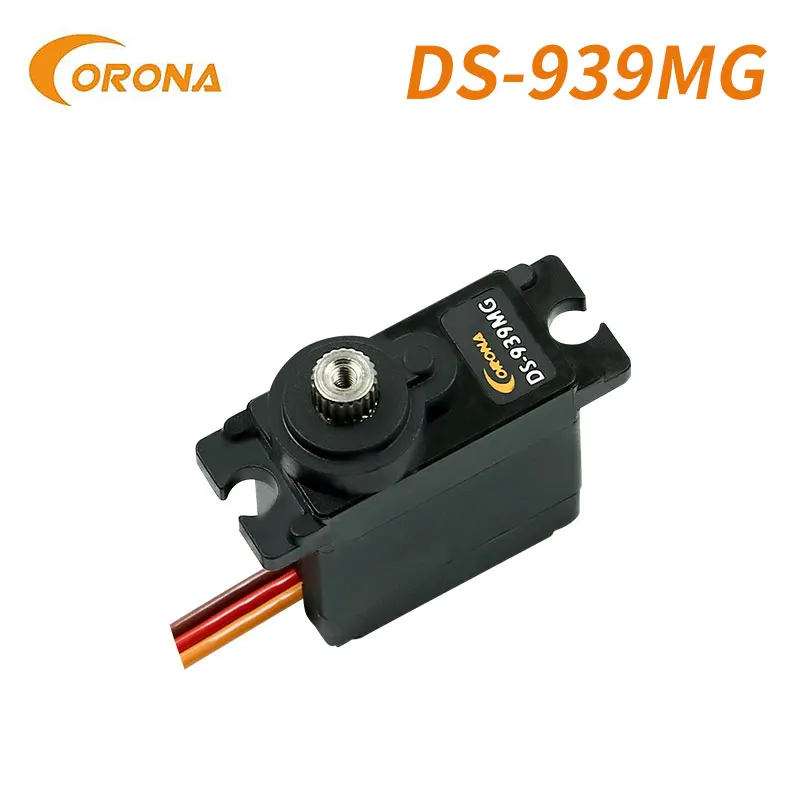 4PCS Corona DS939MG Digital RC Servo 12,5 Gramm Metallgetriebe 2,7kg.cm Drehmoment für RC Flugzeug Starrflügler Hubschrauber Auto Roboter – Detail 2