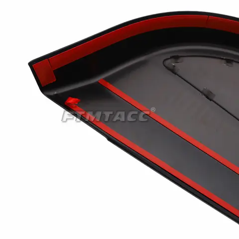ABS 탄소 섬유 내부 게이트 도어 패널 보호, 킥 방지 커버, 인테리어 스티커, BMW 1 3 5 7 시리즈 G20 X1 X3 X4 G01 G02