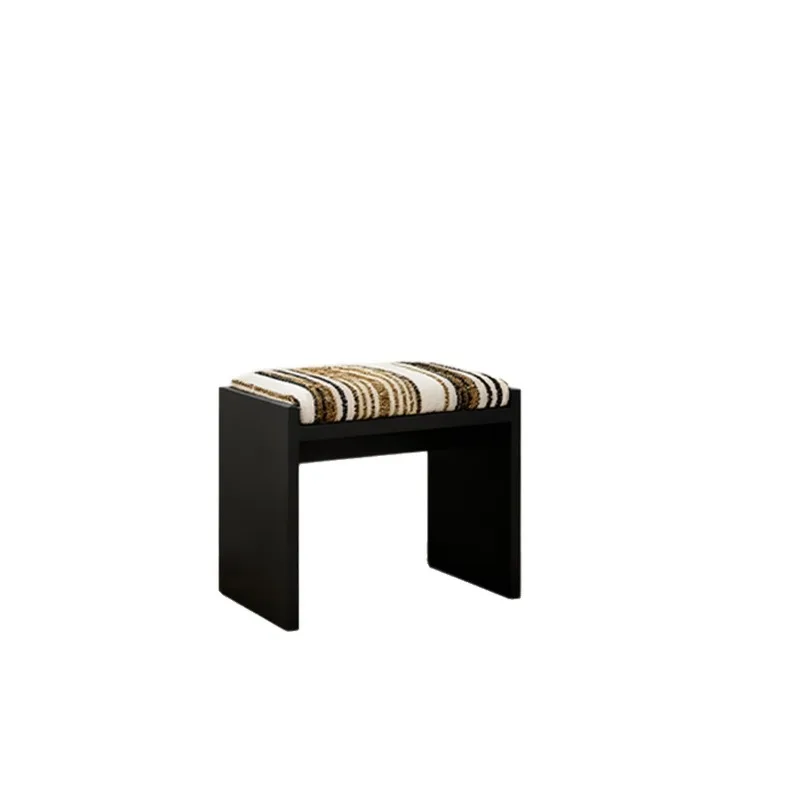 Retro simple small size makeup stool modern simple living room stool