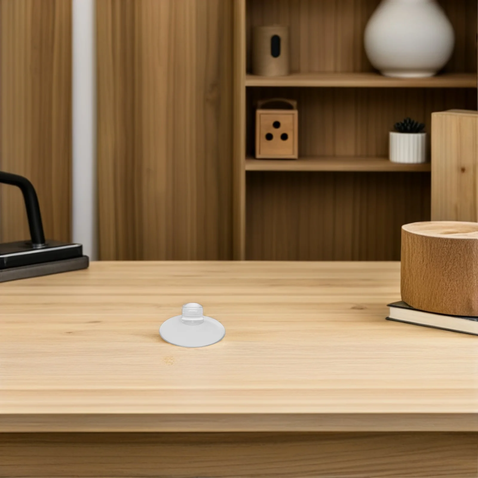 

50pcs Cup Hooks Clear Plastic No Drill Wall Mount For Kitchen Bathroom Cable Management Space Organization Strong Suction