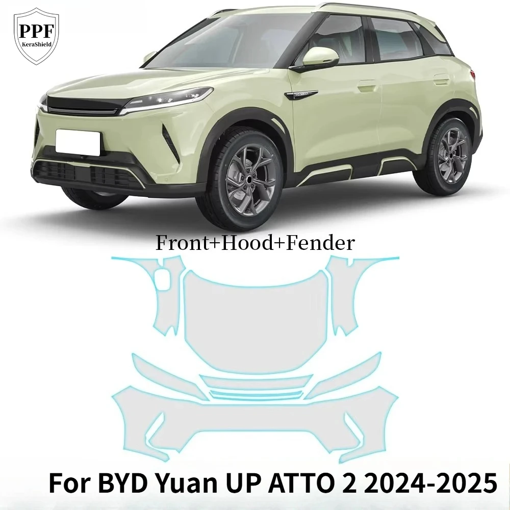 

Car Paint Protection Film For BYD Yuan UP ATTO 2 2024-2026 Pre-cut PPF Anti-Scratch TPU Matte Clear Bra Resistant Car Accessorie