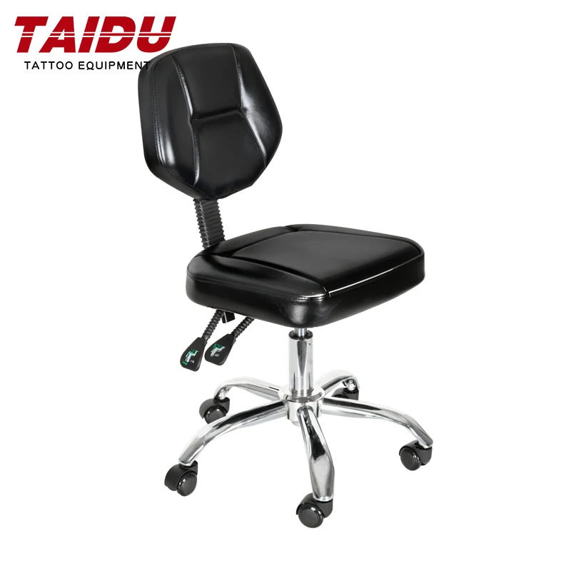 

TAIDU New Multi Functional Artist Tattoo Chair Height Adjustable Hydraulic Salon Stool Back Inclination Swivel Chair Furniture