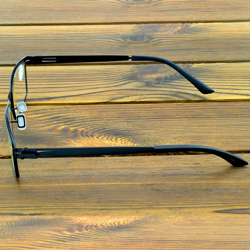 Titanium Alloy No Screws and Solder Joints Fashion Reading Glasses +0.75 +1 +1.25 +1.5 +1.75 +2 +2.5 +2.75 to +4 Include PU CASE