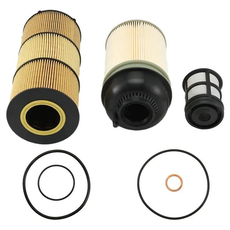 

A76T-For Donaldson Truck Engine Oil Fuel Filter With Gasket LF17511 PF9908 For Detroit Diesel Freightliner