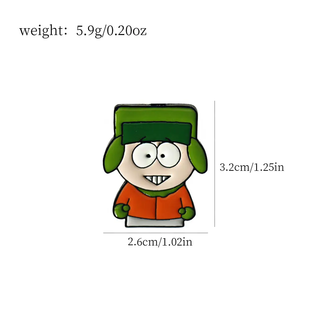 Coming Home Enamel Pin Cute South Park Badge Decorative Backpack Clothes Lapel Brooch Jewelry Accessories