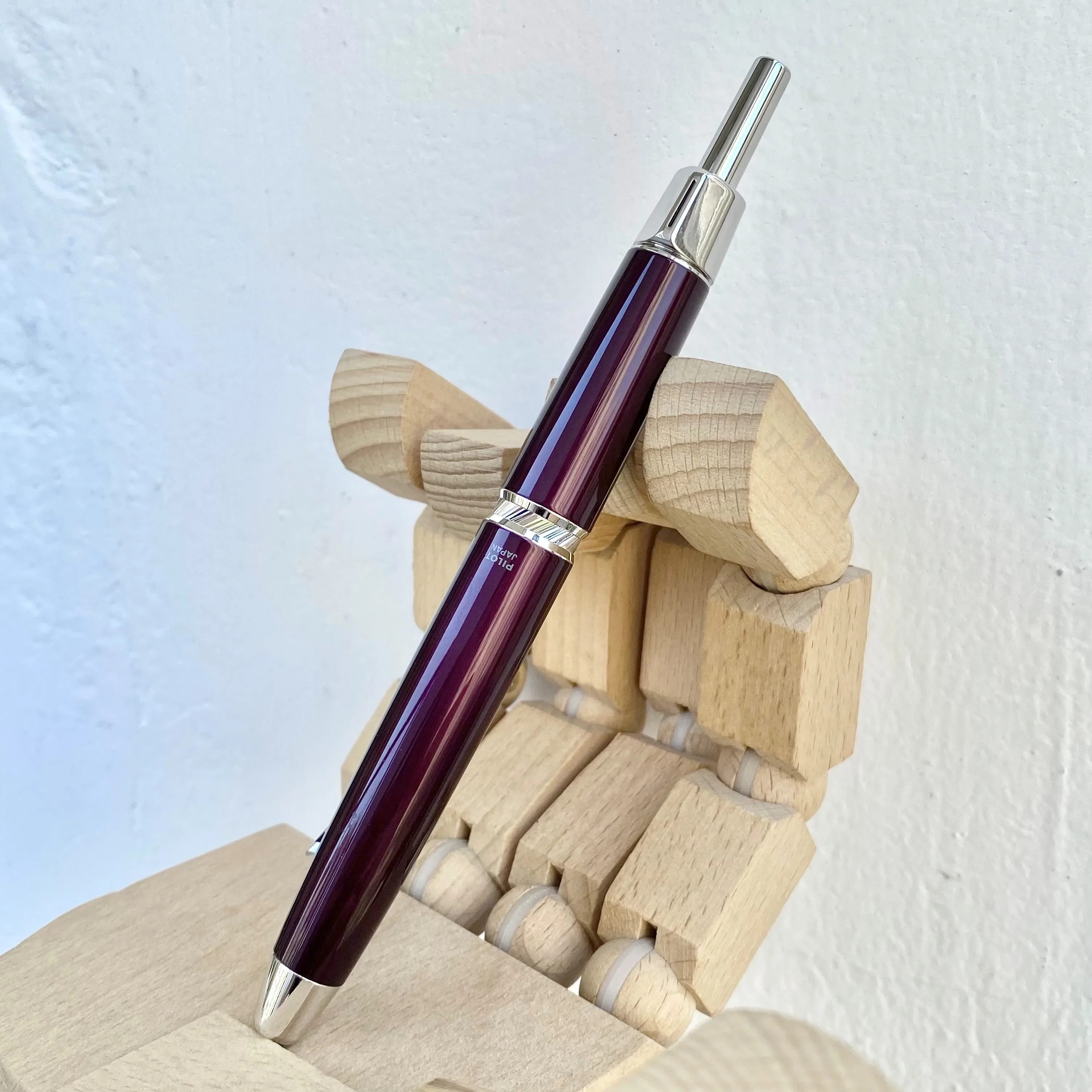 New Japan PILOT Bailes LS Smooth Japan Pen Capless Fountain Pens 18K Gold Nib Pens Stationery Pen For Accessories Writing