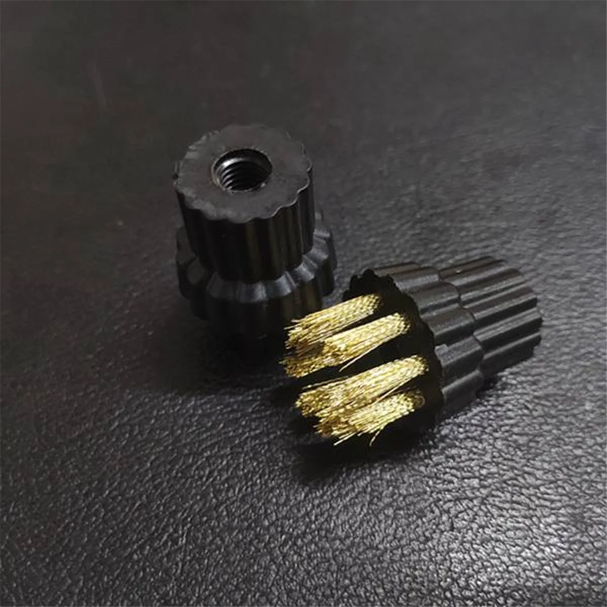 Cabezales de cepillo de fregona de vapor, cabezales de cepillo de latón, piezas de repuesto, cabezales de cepillo de limpieza de vapor, 10 Uds.