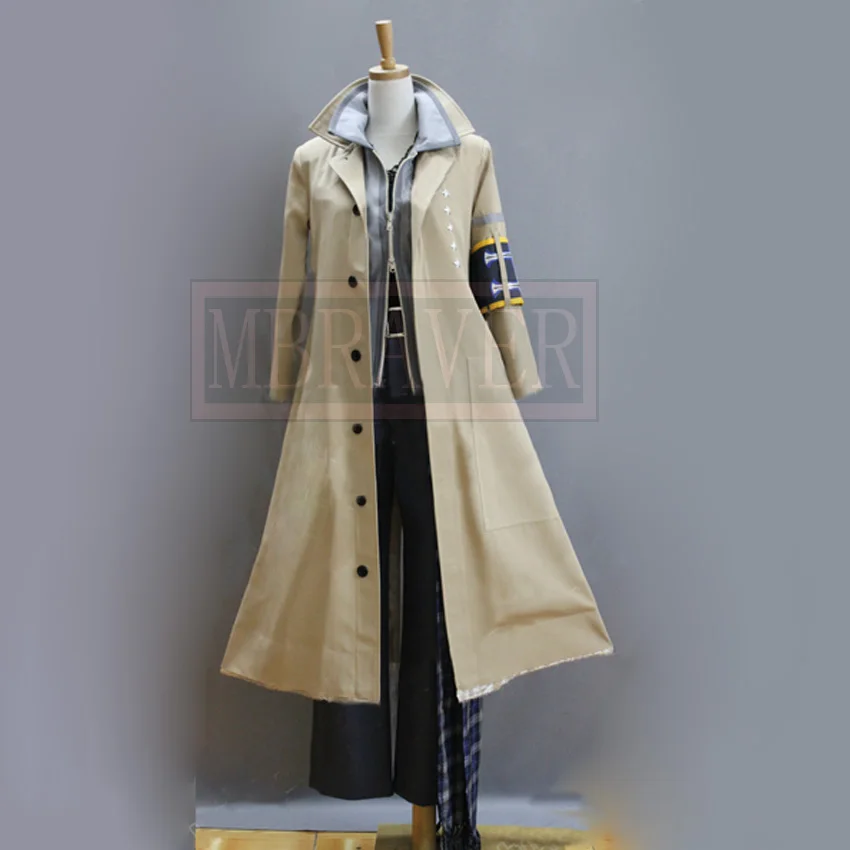 

Final Fantasy XIII FF13 Snow Villiers Cos Cosplay Costume Halloween Christmas Party Uniform Custom Made Any Size