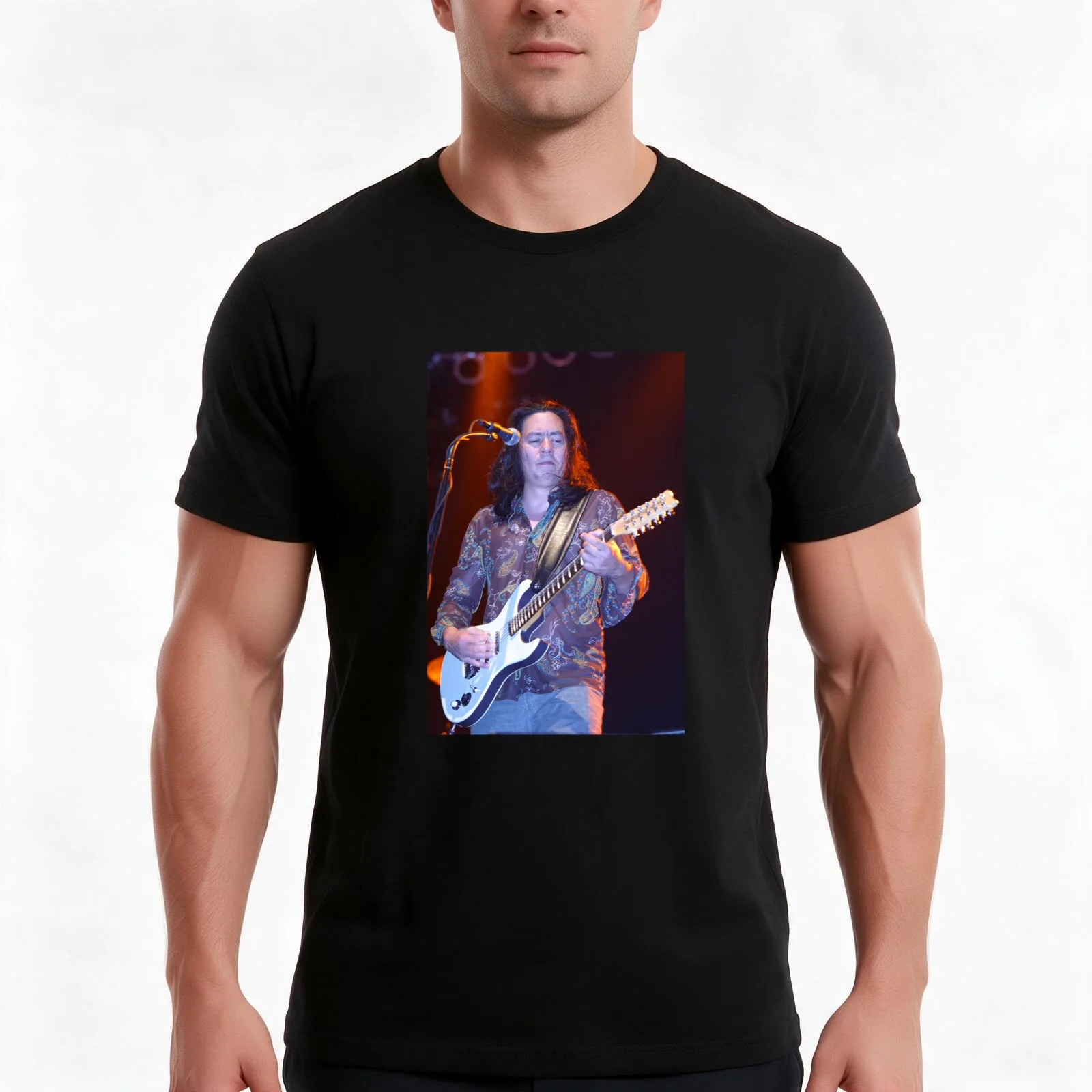 Todd Park Mohr Big Head Todd Photograph T-Shirt Summer Casual Cotton Tee Oversized Streetwear Tops Vintage Graphic Print