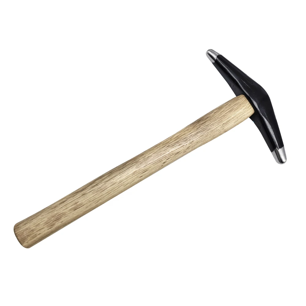 Double-headed Bead Hammer for Jewellery Making DIY Crafts Wooden Handle Pearl Mallet Professional Jewelry Tools